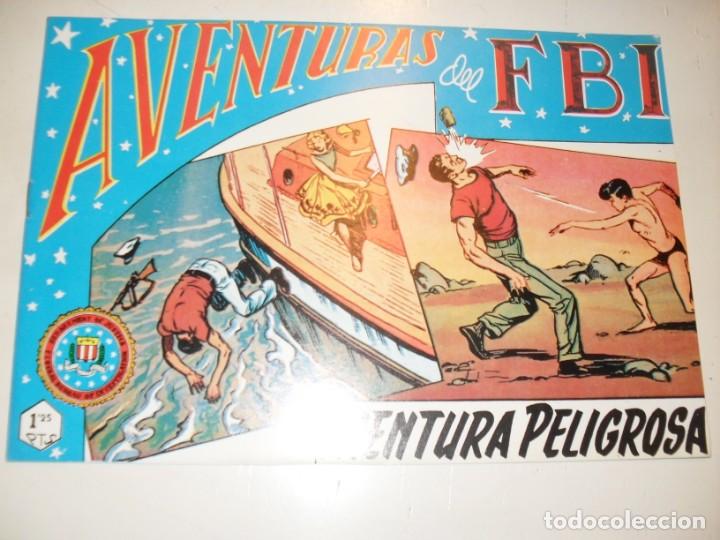 Tebeos: FACSIMIL aventuras del fbi 121.(de 252).ediciones rollan,a&ntilde;o 1951.impecable. - Foto 1