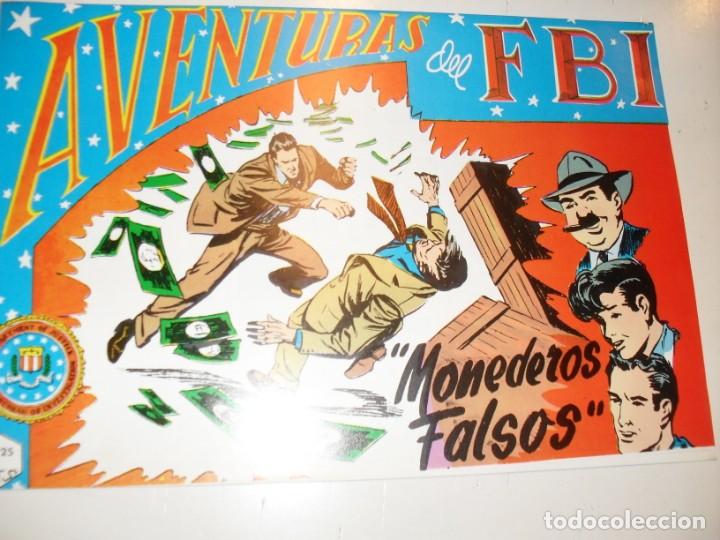 Tebeos: FACSIMIL aventuras del fbi 114.(de 252).ediciones rollan,a&ntilde;o 1951.impecable. - Foto 1