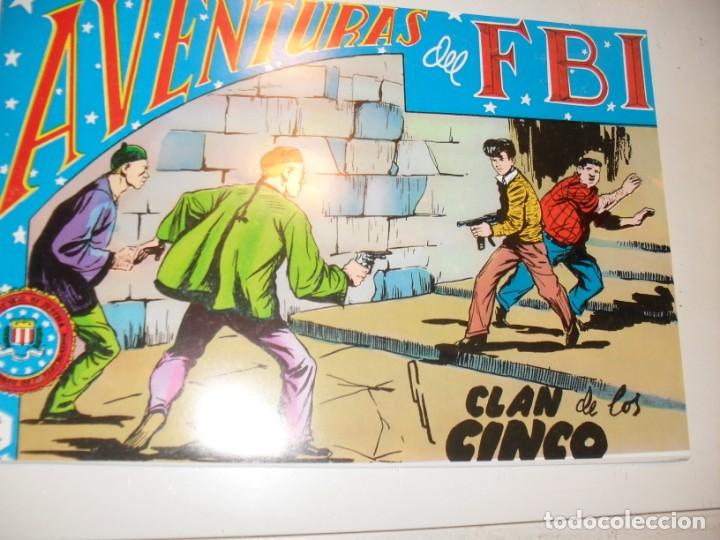 Tebeos: FACSIMIL aventuras del fbi 107.(de 252).ediciones rollan,a&ntilde;o 1951.impecable. - Foto 1