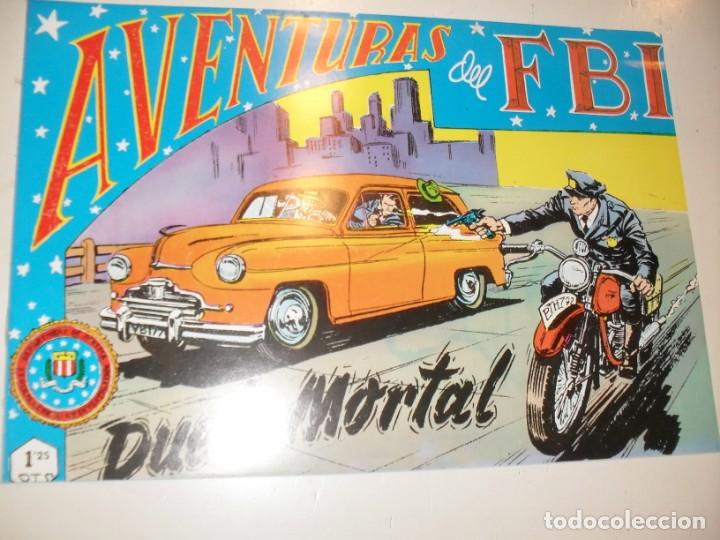 Tebeos: FACSIMIL aventuras del fbi 106.(de 252).ediciones rollan,a&ntilde;o 1951.impecable. - Foto 1