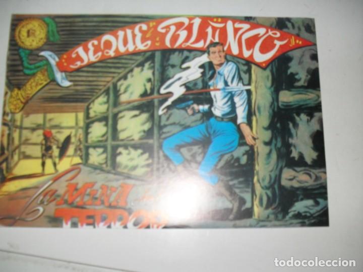 Tebeos: FACSIMIL jeque blanco 129.(de 137).ediciones rollan,a&ntilde;o 1952.IMPECABLE. - Foto 1