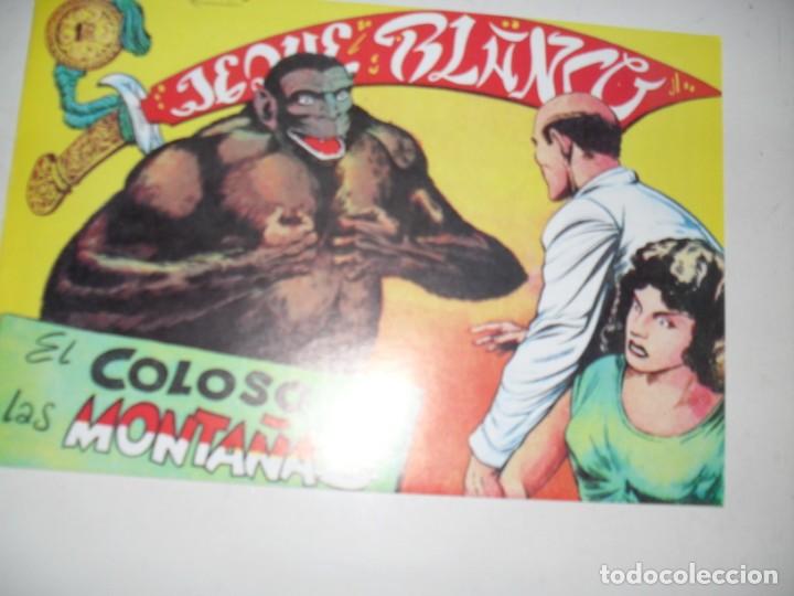 Tebeos: FACSIMIL jeque blanco 115.(de 137).ediciones rollan,a&ntilde;o 1952.IMPECABLE. - Foto 1