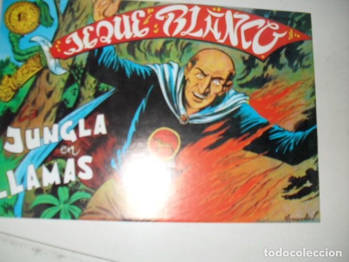 Tebeos: FACSIMIL jeque blanco 113.(de 137).ediciones rollan,a&ntilde;o 1952.IMPECABLE. - Foto 1
