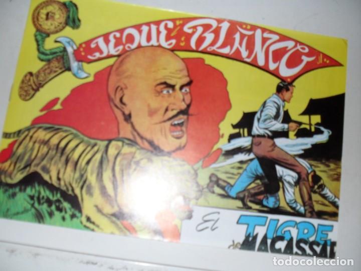 Tebeos: FACSIMIL jeque blanco 112.(de 137).ediciones rollan,a&ntilde;o 1952.IMPECABLE. - Foto 1