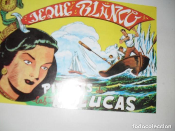 Tebeos: FACSIMIL jeque blanco 111.(de 137).ediciones rollan,a&ntilde;o 1952.IMPECABLE. - Foto 1