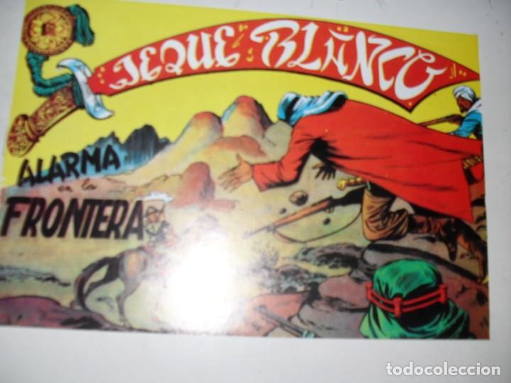 Tebeos: FACSIMIL jeque blanco 110.(de 137).ediciones rollan,a&ntilde;o 1952.IMPECABLE. - Foto 1