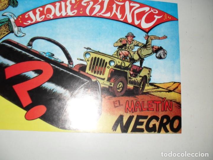 Tebeos: FACSIMIL jeque blanco 107.(de 137).ediciones rollan,a&ntilde;o 1952.IMPECABLE. - Foto 1