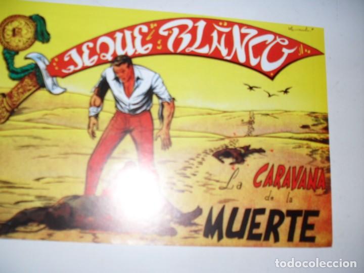 Tebeos: FACSIMIL jeque blanco 104.(de 137).ediciones rollan,a&ntilde;o 1952.IMPECABLE. - Foto 1