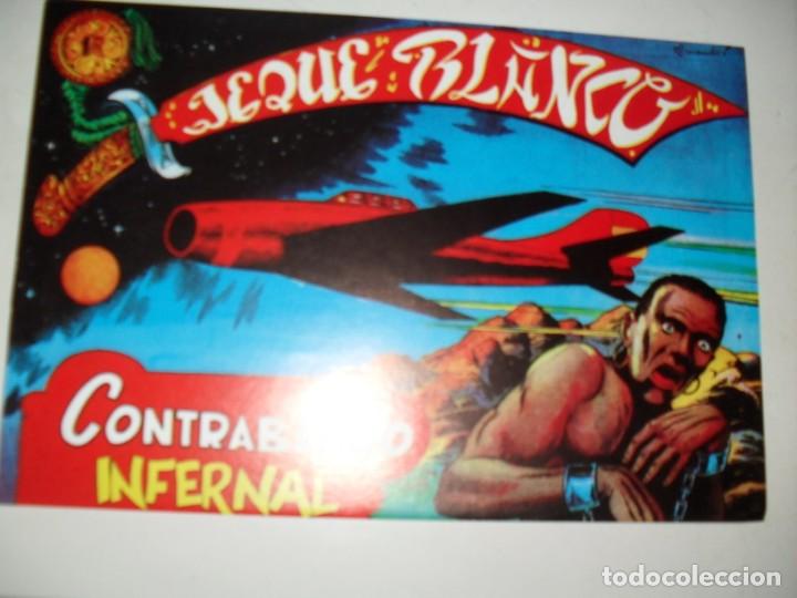 Tebeos: FACSIMIL jeque blanco 103.(de 137).ediciones rollan,a&ntilde;o 1952.IMPECABLE. - Foto 1