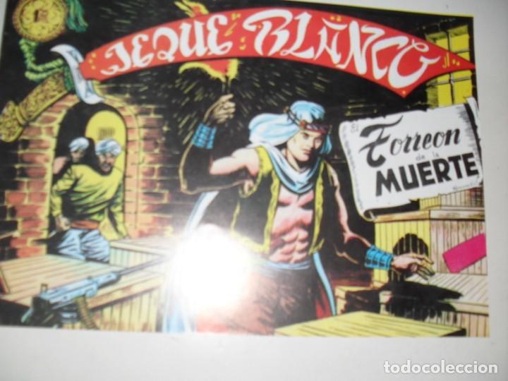 Tebeos: FACSIMIL jeque blanco 94.(de 137).ediciones rollan,a&ntilde;o 1952.IMPECABLE. - Foto 1