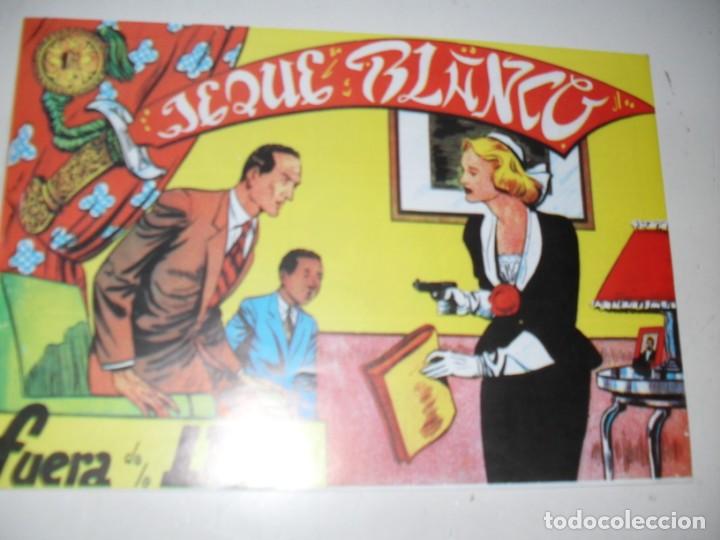 Tebeos: FACSIMIL jeque blanco 93.(de 137).ediciones rollan,a&ntilde;o 1952.IMPECABLE. - Foto 1