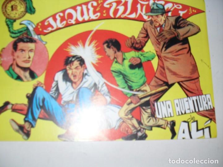 Tebeos: FACSIMIL jeque blanco 90.(de 137).ediciones rollan,a&ntilde;o 1952.IMPECABLE. - Foto 1