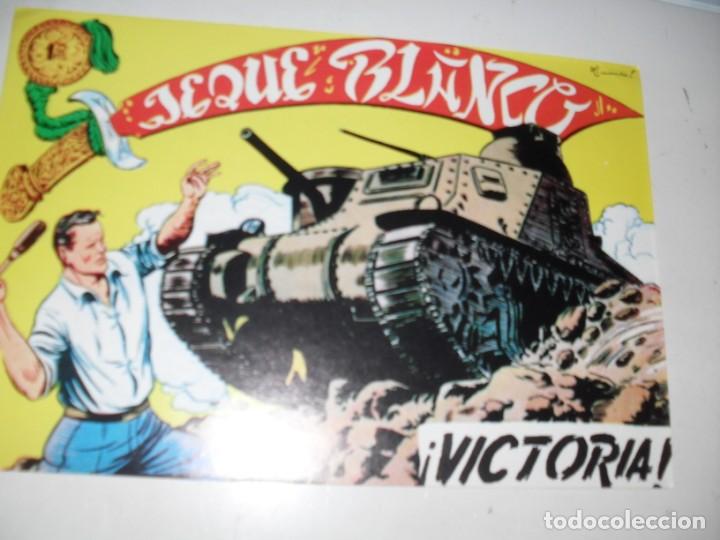 Tebeos: FACSIMIL jeque blanco 80.(de 137).ediciones rollan,a&ntilde;o 1952.IMPECABLE. - Foto 1