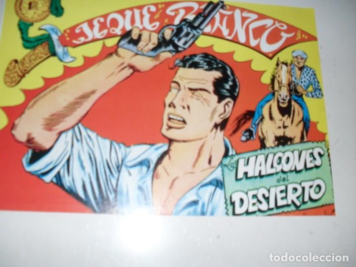 Tebeos: FACSIMIL jeque blanco 76.(de 137).ediciones rollan,a&ntilde;o 1952.IMPECABLE. - Foto 1