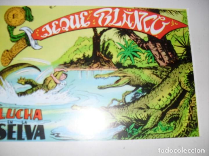 Tebeos: FACSIMIL jeque blanco 67.(de 137).ediciones rollan,a&ntilde;o 1952.IMPECABLE. - Foto 1