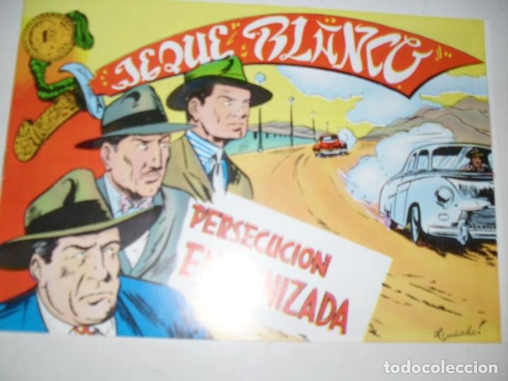 Tebeos: FACSIMIL jeque blanco 66.(de 137).ediciones rollan,a&ntilde;o 1952.IMPECABLE. - Foto 1