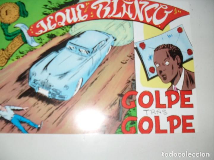 Tebeos: FACSIMIL jeque blanco 63.(de 137).ediciones rollan,a&ntilde;o 1952.IMPECABLE. - Foto 1