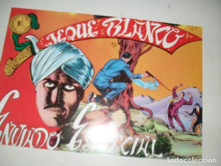 Tebeos: FACSIMIL jeque blanco 61.(de 137).ediciones rollan,a&ntilde;o 1952.IMPECABLE. - Foto 1