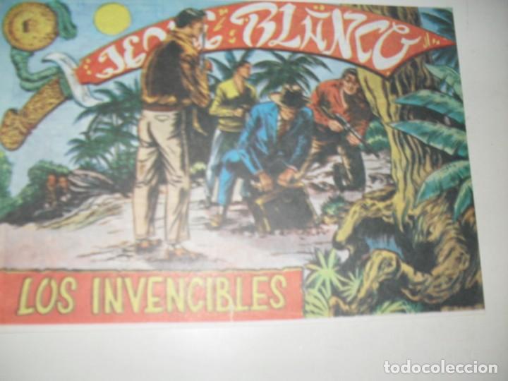 Tebeos: FACSIMIL jeque blanco 48.(de 137).ediciones rollan,a&ntilde;o 1952.IMPECABLE. - Foto 1