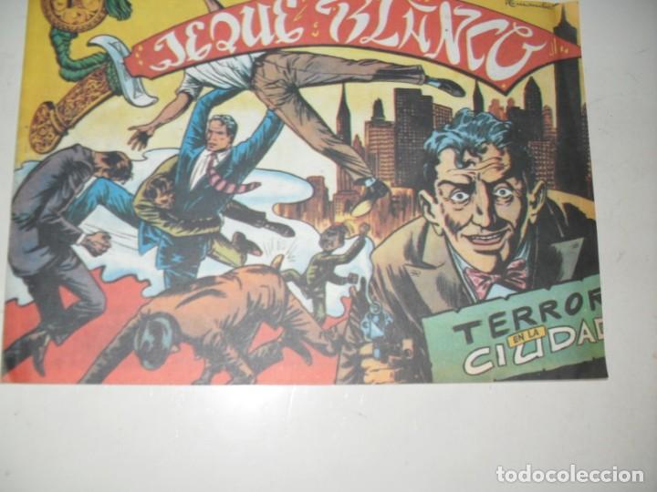 Tebeos: FACSIMIL jeque blanco 22.(de 137).ediciones rollan,a&ntilde;o 1952.IMPECABLE. - Foto 1