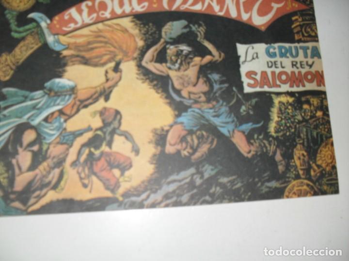Tebeos: FACSIMIL jeque blanco 12.(de 137).ediciones rollan,a&ntilde;o 1952.IMPECABLE. - Foto 1