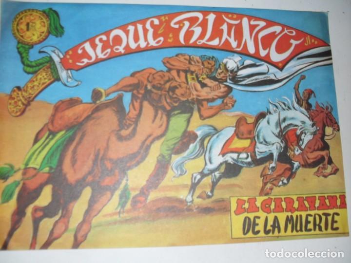 Tebeos: FACSIMIL jeque blanco 6.(de 137).ediciones rollan,a&ntilde;o 1952.IMPECABLE. - Foto 1