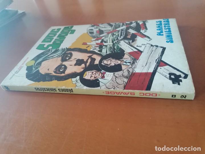 Tebeos: DOG SAVAGE N&ordm; 2 ** PLANES SINIESTROS * EDITORIAL ROLLAN - Foto 2