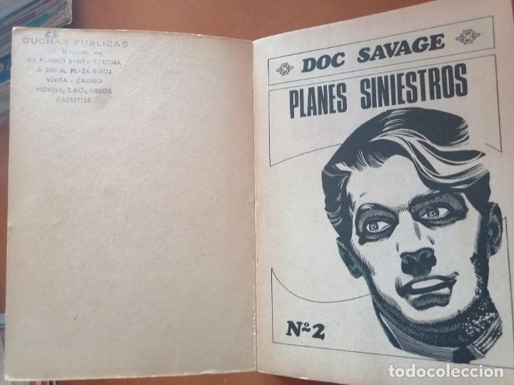 Tebeos: DOG SAVAGE N&ordm; 2 ** PLANES SINIESTROS * EDITORIAL ROLLAN - Foto 3