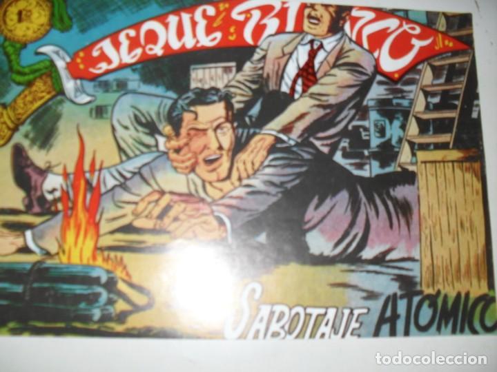 Tebeos: FACSIMIL jeque blanco 84.(de 137).ediciones rollan,a&ntilde;o 1952.IMPECABLE. - Foto 1