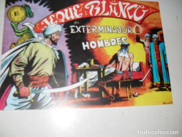 Tebeos: FACSIMIL jeque blanco 95.(de 137).ediciones rollan,a&ntilde;o 1952.IMPECABLE. - Foto 1