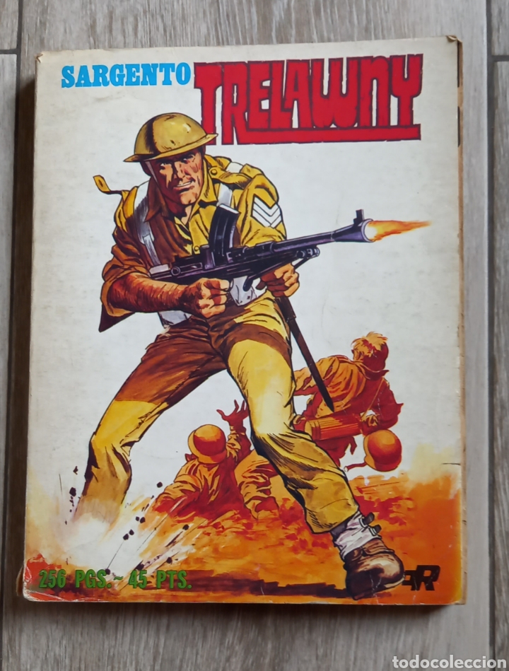 Tebeos: Sargento Trelawny. N°11 1973 Rollan
