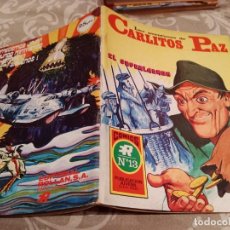 Tebeos: CARLITOS PAZ Nº2 EL SUPERLADRON - SERIE ROJA Nº13 - EDITORIAL ROLLÁN, 1973. Lote 329778168