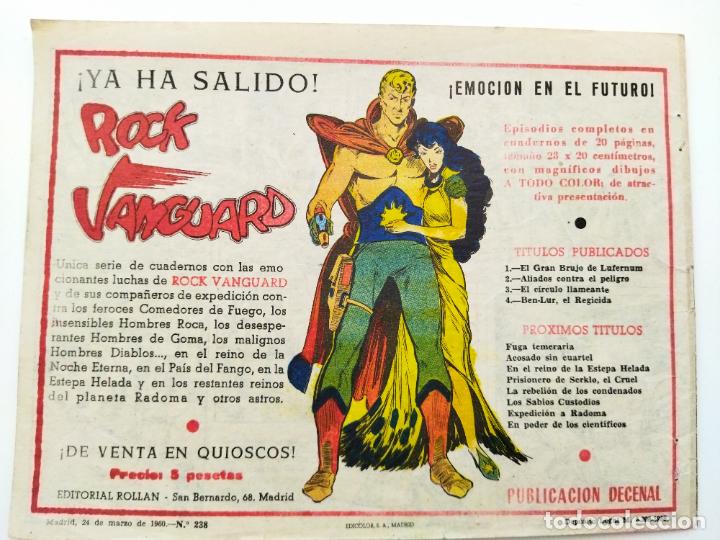 Tebeos: AVENTURAS DEL FBI ORGINAL N&ordm; 238 - Foto 2