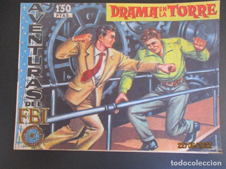 Tebeos: FBI, AVENTURAS DEL (1951, ROLLAN) 210 &middot; 12-VI-1959 &middot; DRAMA EN LA TORRE - Foto 1