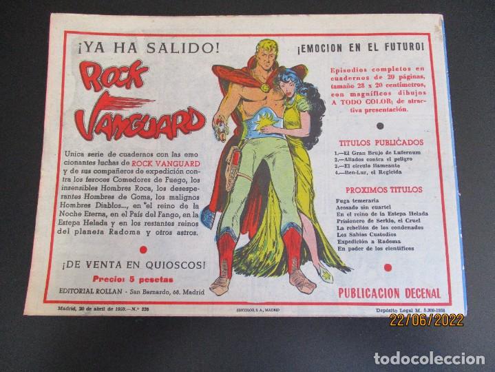 Tebeos: FBI, AVENTURAS DEL (1951, ROLLAN) 220 &middot; 30-X-1959 &middot; ATRACO EN BROOKLIN - Foto 3