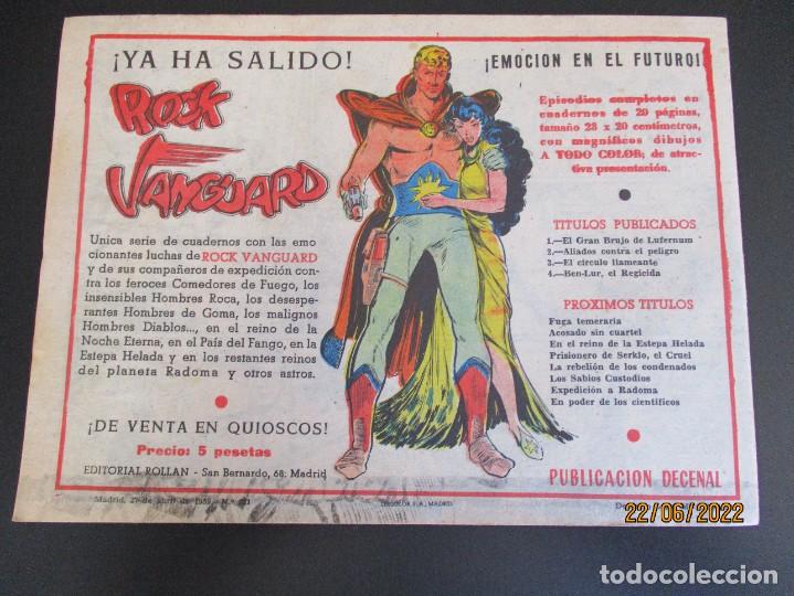 Tebeos: FBI, AVENTURAS DEL (1951, ROLLAN) 221 &middot; 13-XI-1959 &middot; SIN SALIDA - Foto 3