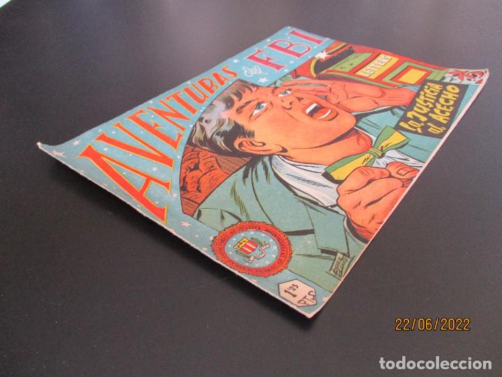 Tebeos: FBI, AVENTURAS DEL (1951, ROLLAN) 165 &middot; 20-IX-1957 &middot; LA JUSTICIA AL ACECHO - Foto 2