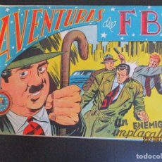 Tebeos: FBI, AVENTURAS DEL (1951, ROLLAN) 158 · 14-VI-1957 · UN ENEMIGO IMPLACABLE