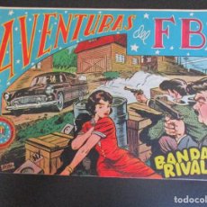 Tebeos: FBI, AVENTURAS DEL (1951, ROLLAN) 156 · 17-V-1957 · BANDAS RIVALES