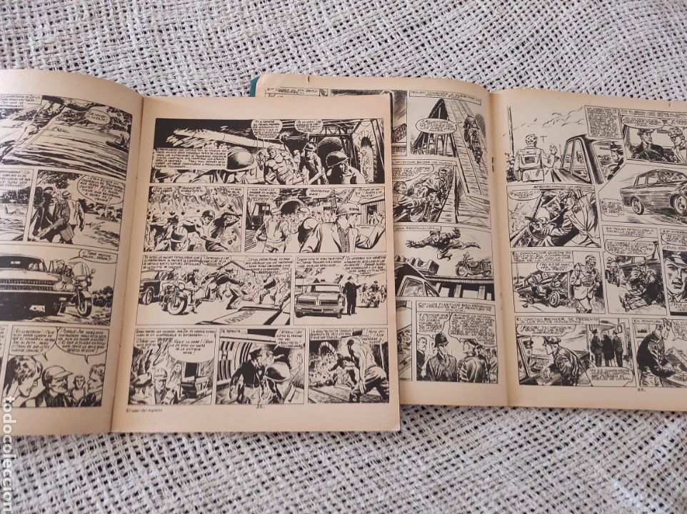 Tebeos: ZIP NOLAN N&ordm; 1 Y 3 - ED. ROLLAN - SERIE ROJA - Foto 3