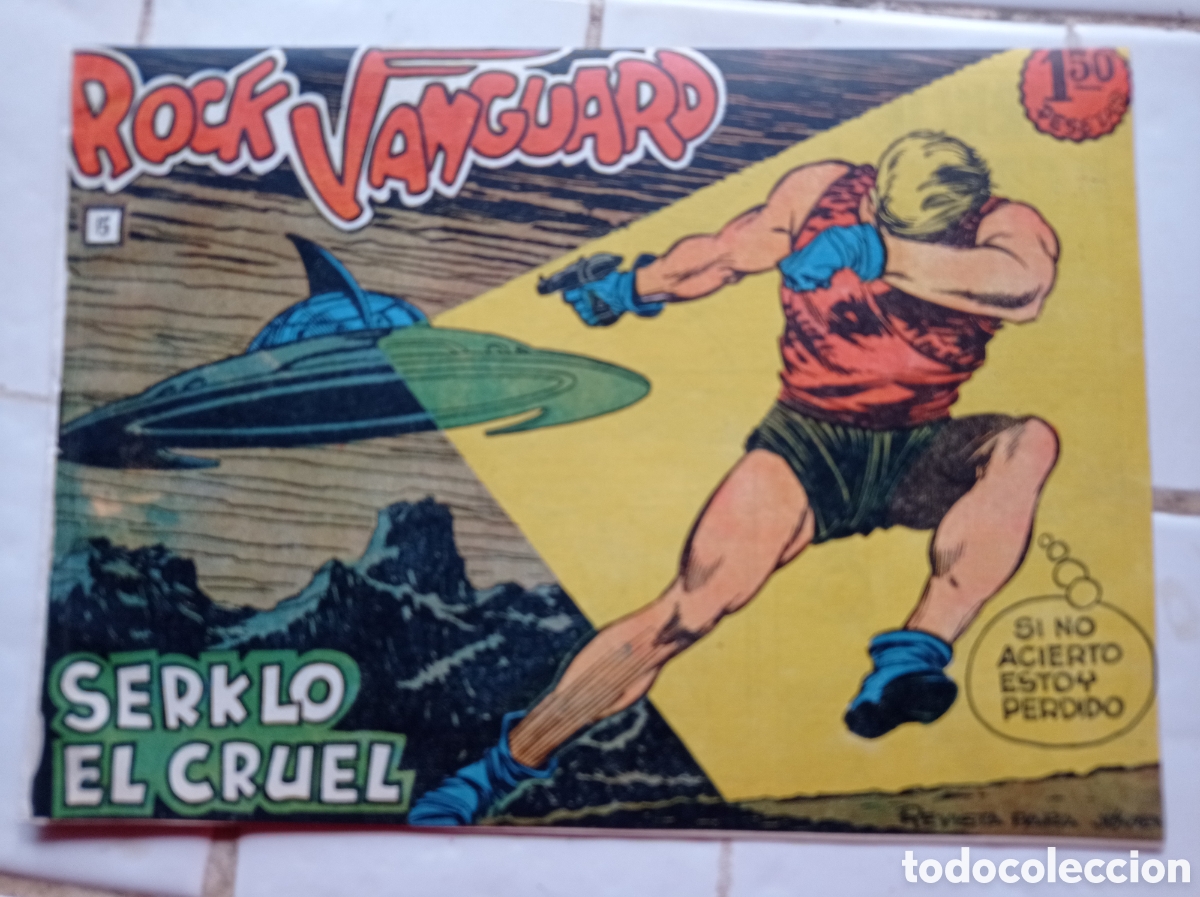 Tebeos: Rock vanguard, n&uacute;mero 5 , serklo el cruel, rollan - Foto 1
