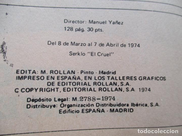 Tebeos: ROCK VANGUARD, N&ordm; 2-EDT: ROLLAN- 1974 - Foto 3