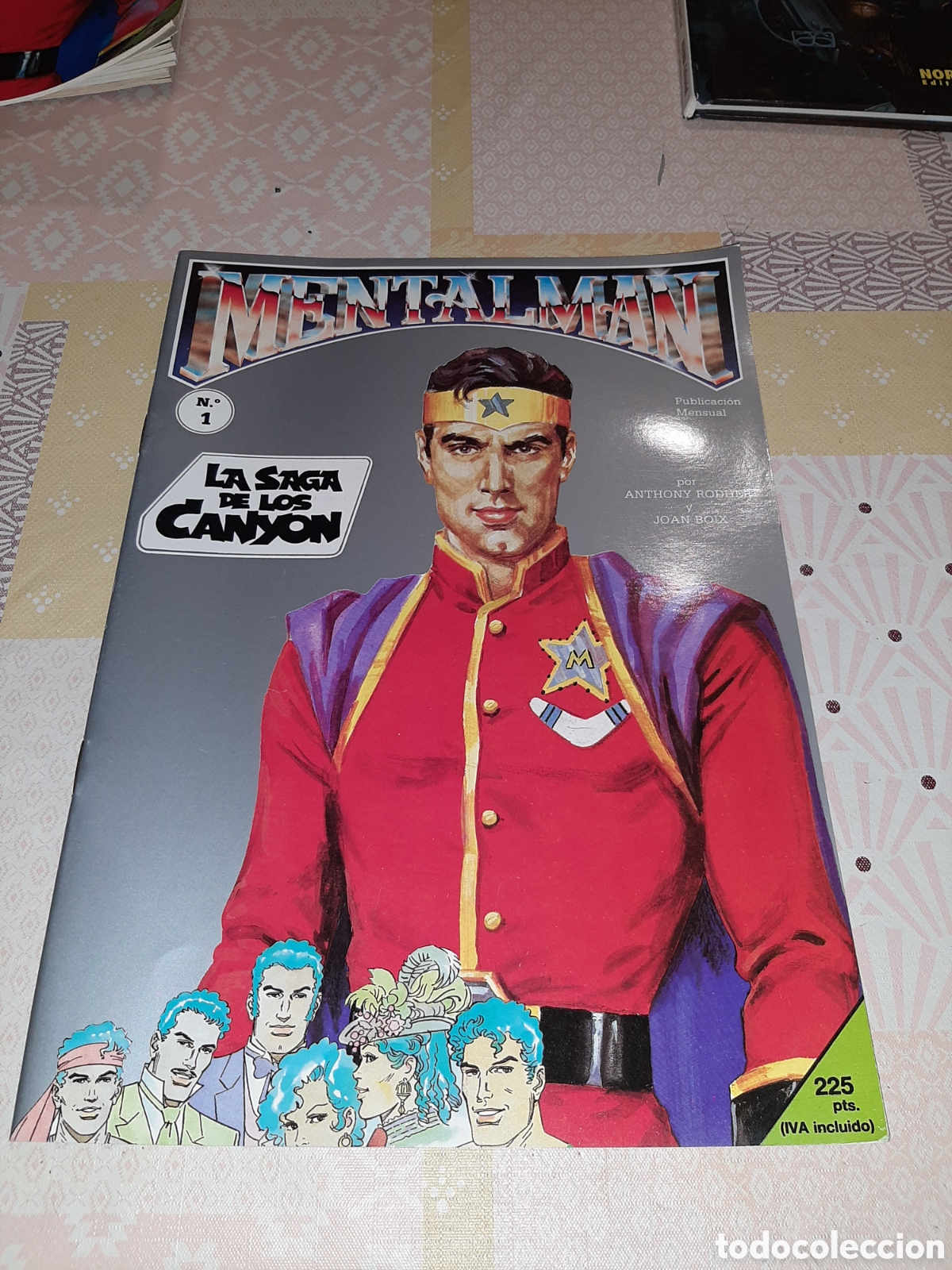 Tebeos: Mentalman n&deg; 1 dibujos Joan Boix - Foto 1