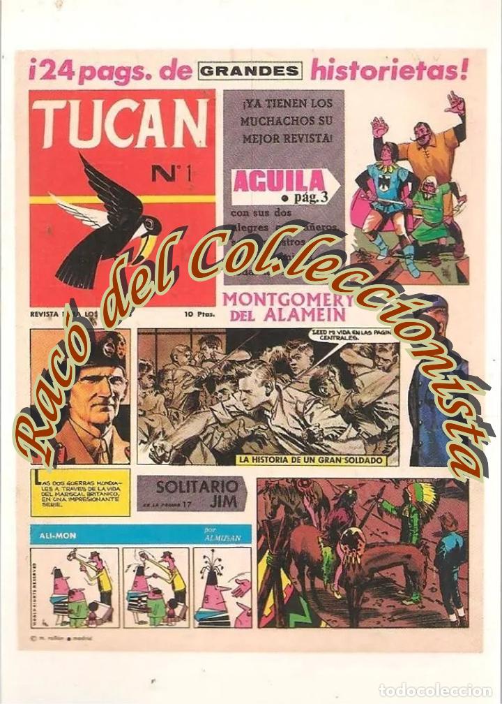 Tebeos: TUCAN NS. 1 , 2 , 3 , Y 4 , EDITORIAL ROLLAN , 1966 - Foto 1