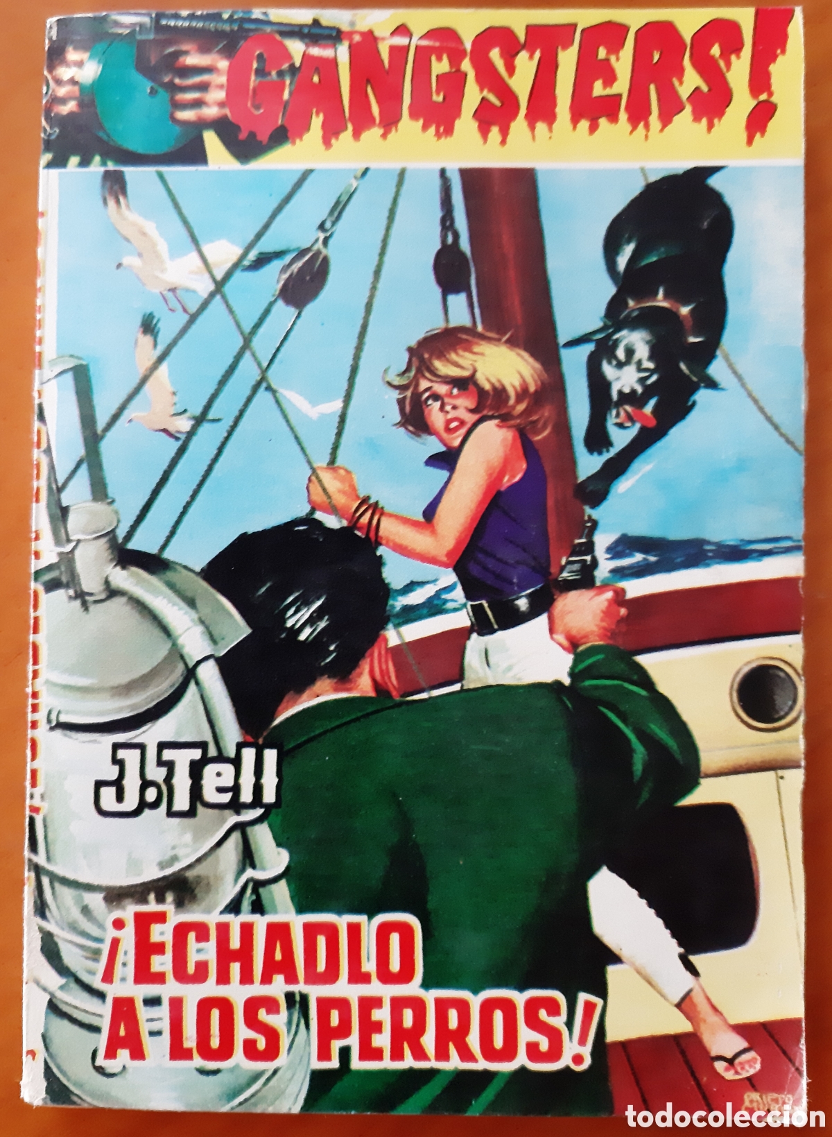 Tebeos: Novela Gangsters. Roll&aacute;n. A&ntilde;os 60 - Foto 1