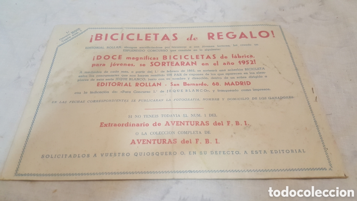 Tebeos: JEQUE BLANCO. TERROR EN LA JUNGLA - Foto 2