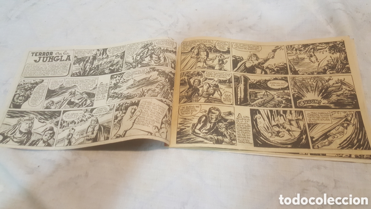 Tebeos: JEQUE BLANCO. TERROR EN LA JUNGLA - Foto 3