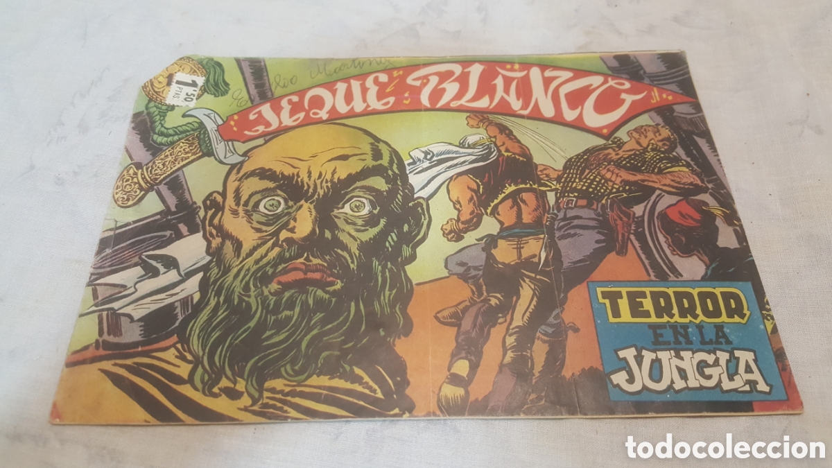 Tebeos: JEQUE BLANCO. TERROR EN LA JUNGLA - Foto 1