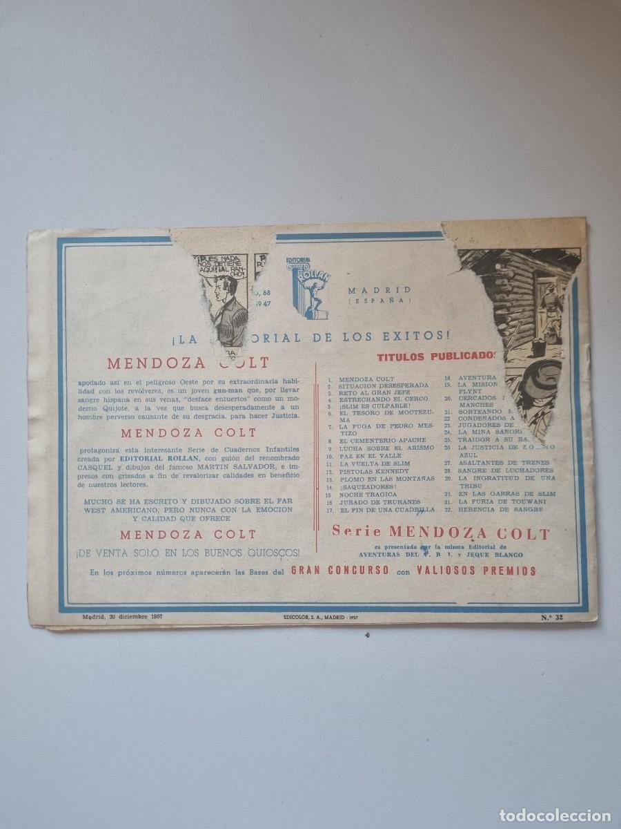 Tebeos: MENDOZA COLT n&deg; 32 - Foto 2