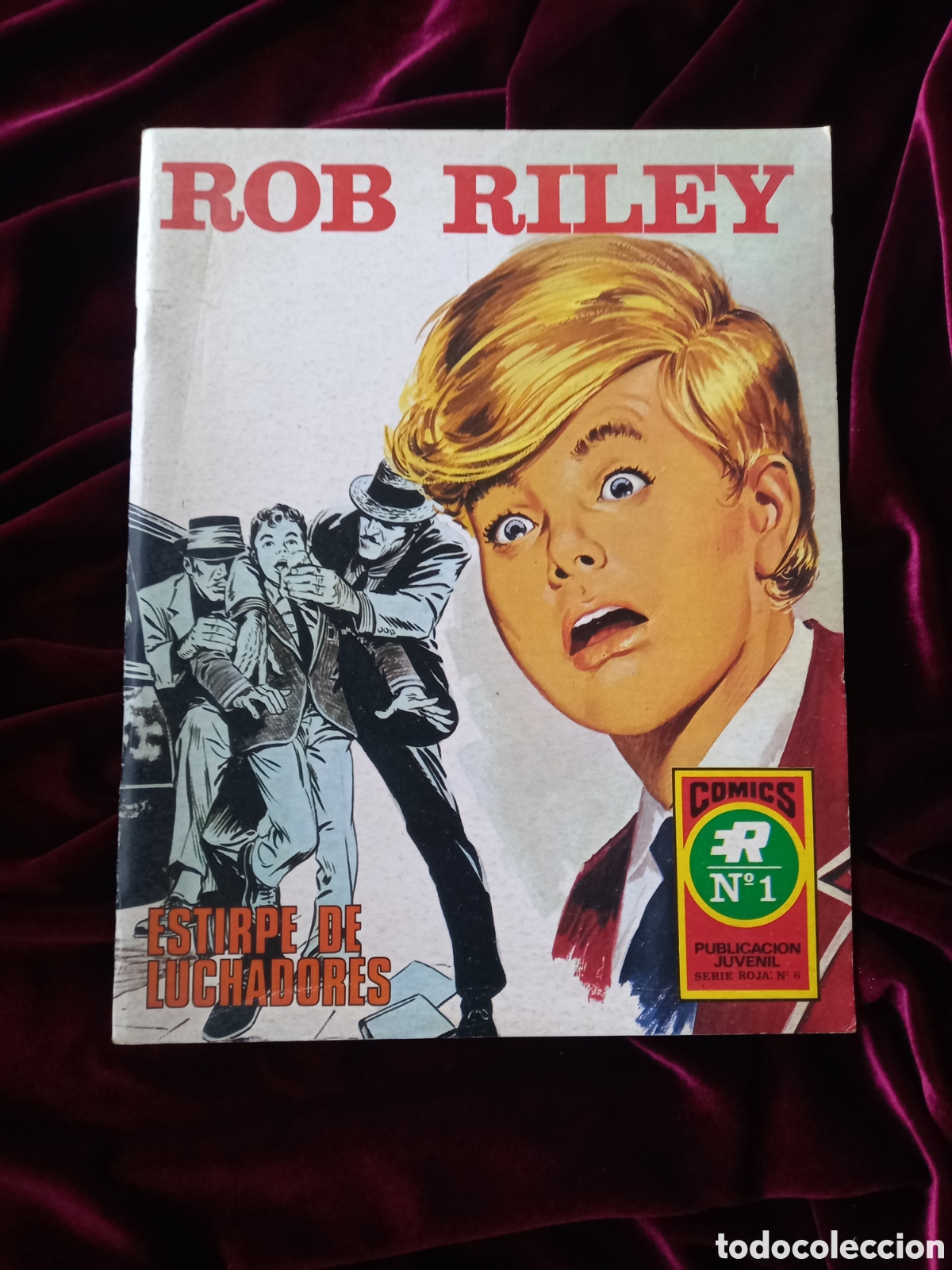 Tebeos: ROB RILEY. ESTIRPE DE LUCHADORES. ED. ROLLAN 1973 - Foto 1